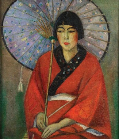 Japanese Woman by Anita Malfatti